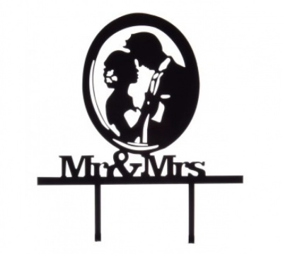 Svadobný zápich - Obraz MR&MRS